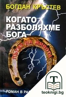 Когато разболяхме Бога — корица