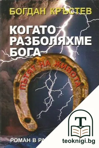 Когато разболяхме Бога — корица