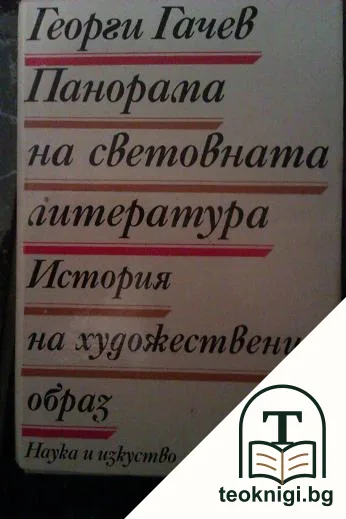 Панорама на световната литература. История на художествения образ — корица