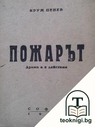 Пожарът — корица