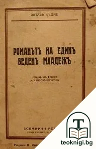 Романътъ на единъ беденъ младежъ — корица
